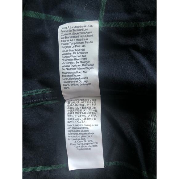 New j.Crew Brushed Twill Classic Button Down Shirt Multi Color Size XXL Mens - Picture 8 of 11